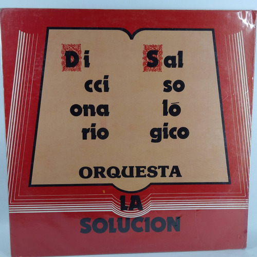 Lp Orquesta La Solucion Diccionario Salsologic  Frankie Ruiz