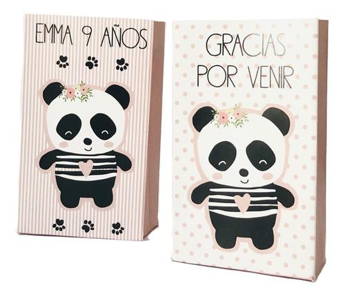 Bolsas Golosineras Personalizadas X 30 Osito Panda