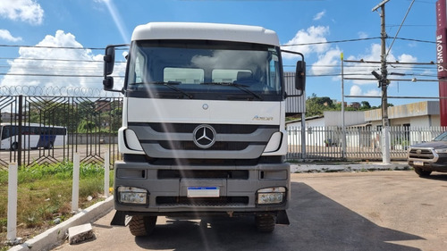 Imagem 13 de 15 de Mercedes-benz Axor 4144 6x4 Ano 2013/2013 Caçamba Inmeco