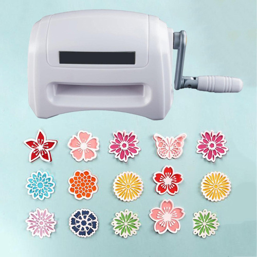 Fwefww Mini Máquina Troqueladora En Relieve, Cortadora De