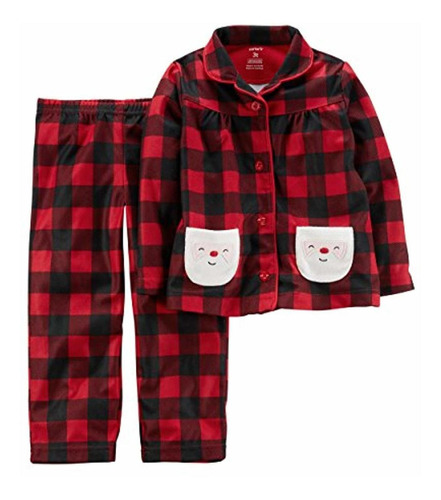 Carter S Boys And Girls 2t-5t Pijama De Navidad