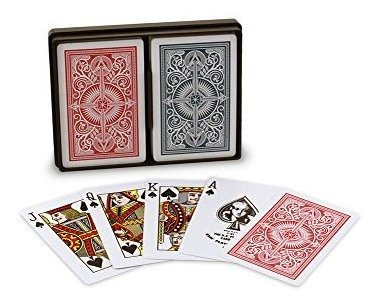 Kem Arrow Red And Blue, Poker Size-standard Index Playing