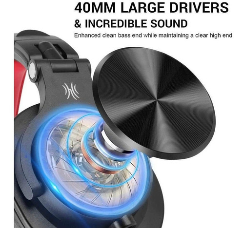 Imagen 3 de 6 de Oneodio A71 Auriculares Con Cable Para Colocar Sobre Las Ore