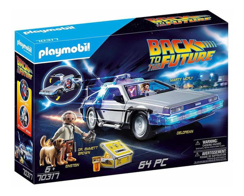 Delorean Volver Al Futuro Colección 35 Años Playmobil