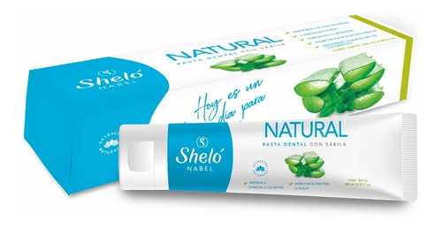 Pasta De Dientes Natural Con Sábila Natural Sheló Nabel 