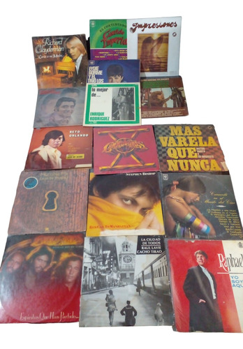 Lote  Variado 4 De 16 Discos De Vinilo Lp En Buen Estado