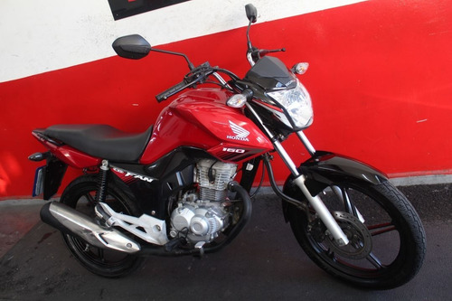 Imagem 2 de 11 de Honda Cg 160 Fan 160 Cg Fan 160 2018 Vermelha Vermelho