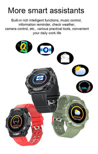 Reloj Smartwatch Inteligente Deportivo Fitness Ideal Deporte
