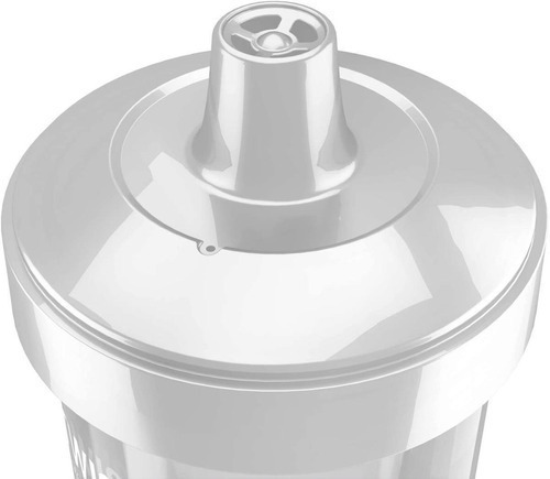 Copo infantil Vaso Twistshake 360 ml e 12 ml, cinza, cor pastel, cinza/pastel