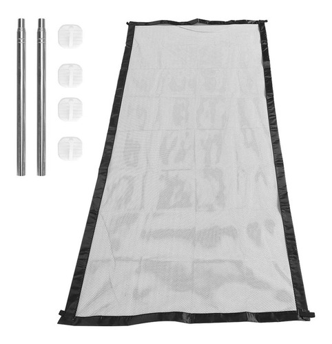 Mesh Cloth Black Easy To Install Dog Fence Mesh Pet Safety N