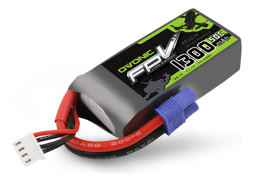 Ovonic 3s Lipo Bateria 50c 1300mah 11.1v Lipo Bateria Con Ec