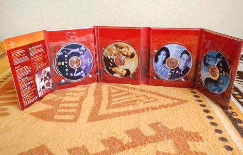 Serie Friends: Segunda Temporada Completa, 4 Discos Dvd's 