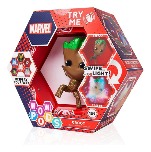 Wow Pods Groot Figura Coleccionable Interactiva