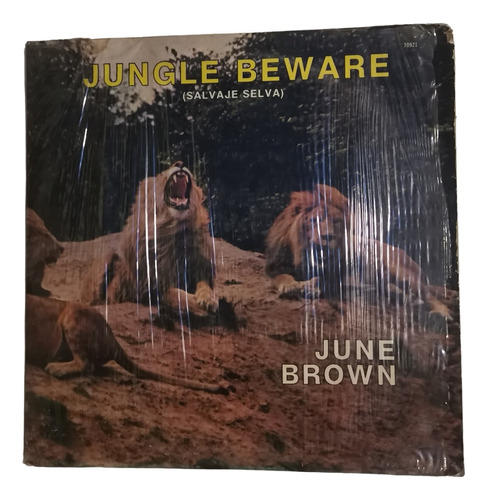 Jungle Beware June Brown Salvaje Selva Disco De Vinilo Origi