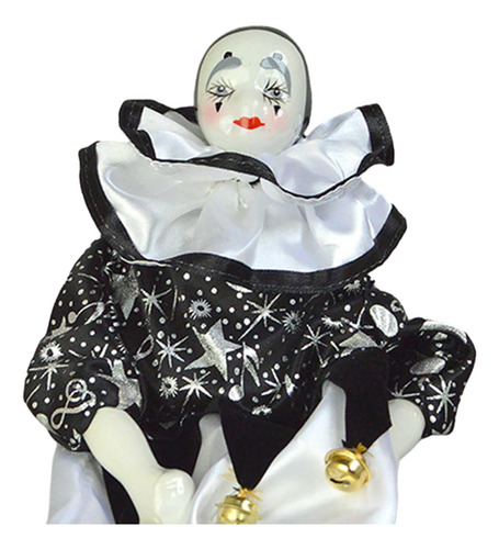 Muñeca De Bufón De, Muñeco De Arlequín, Figura De Adorno