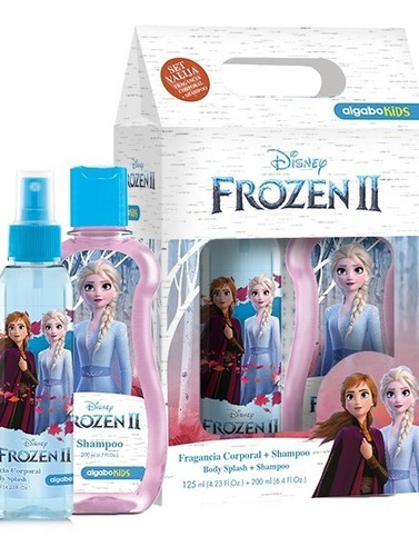 4 Frozen Set Body Splash 125 Ml + Shampoo 200 Ml ( Mayorista