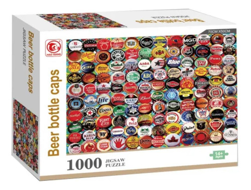 Puzzle 1000 Piezas Tapas De Cerveza