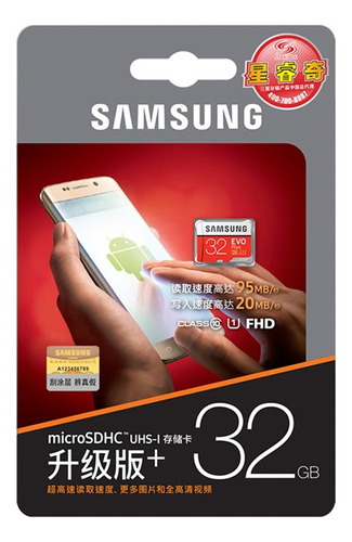 Memoria Micro Sd Samsung Evo Plus 32 Gb Original