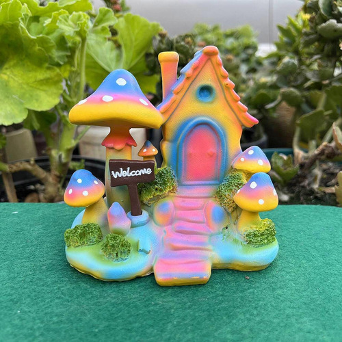 Decoración De La Casa De Dibujos Animados, Figura Estilo C