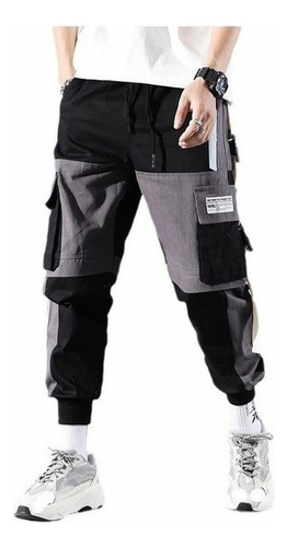 Nuevos Pantalones Cargo Hip Hop Joggers Harem Para Hombres