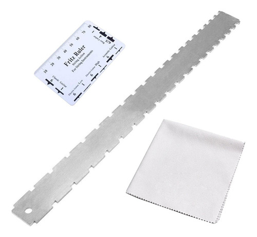. Regla Con Muescas For Cuello De Guitarra De Acero