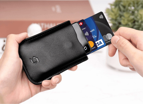 Funda De Cuero Safepal Para Hardware Wallet - Tarjetas