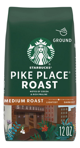 Starbucks Medium Roast Café Pike Place Roast 340grs.