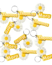 Comprar Llaveros Personalizado Margaritas X 10u 3d