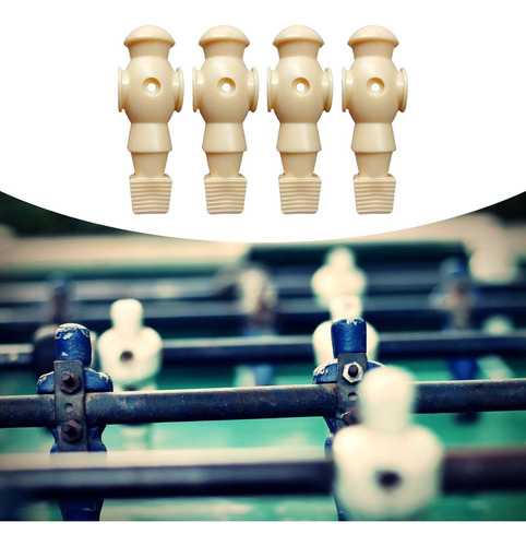 Mini Figuras De Futbolín Para Juegos De Futbolín Beige