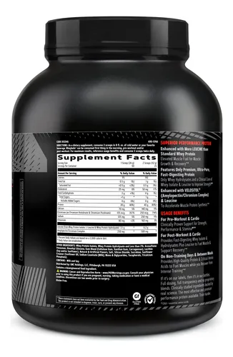 Proteína En Polvo Gnc Amp Wheybolic Targeted Muscle, 25 Porc