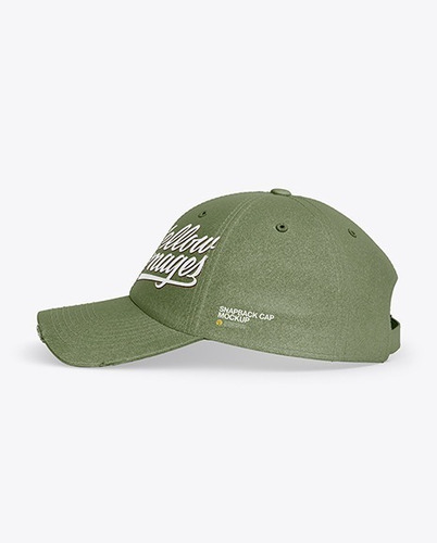 Yellow Images Mockups Pack 02 Boné Snapback