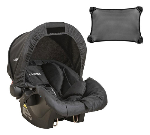 Bebê Conforto Cozycot Click E Protetor Solar Stretch Black