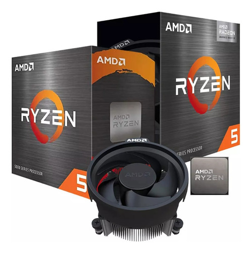 Computadora Ryzen 5 5600g 32gb Ram 240gb Ssd Wifi Monitor