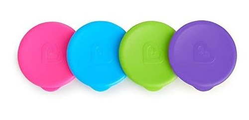 Tapas Munchkin Miracle 360 Para Vasos, 4 Unidades, Los Color