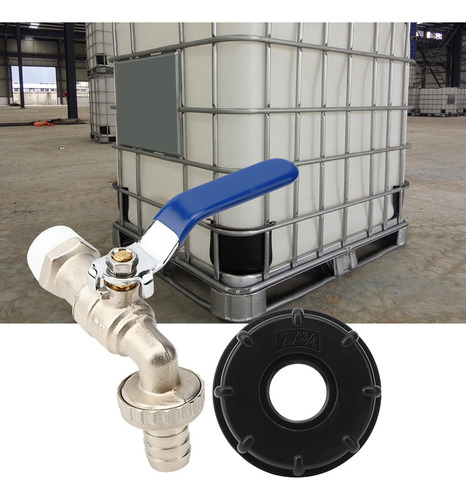 Adaptador De Válvula Ibc Para Tanque, Grifo De Agua Para Jar