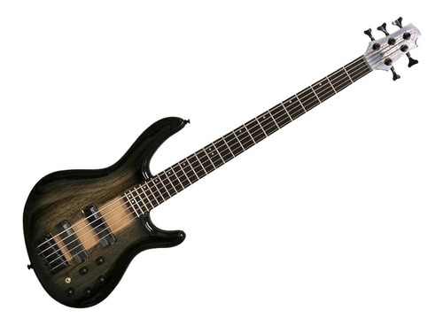 Cort Bajo Eléctrico Trans Black Burst Acabado Del Cuerpo Barnizado Cantidad De Cuerdas 5 Orientación De La Mano Diestro