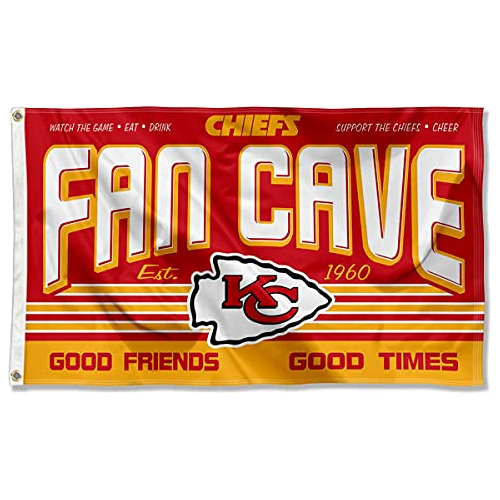 Banderín De Kansas City Chiefs Hombre Cueva