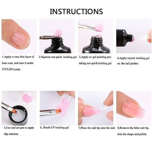 Uñas Set Uv Led Secador De La Lámpara Esmalte De Uñas Gel