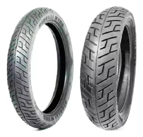 Par Pneus Pirelli 275/18 + 100/90-18 Mt 65 42p Sem Câmara