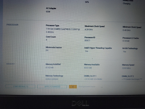 Notebook Dell Latitude 3420 14 Preto 8gb 256gb Ssd - I5 (Usado)