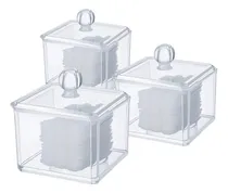 Comprar Pack X3 Caja De Maquillaje Organizador Cajas Cosmetiqueros