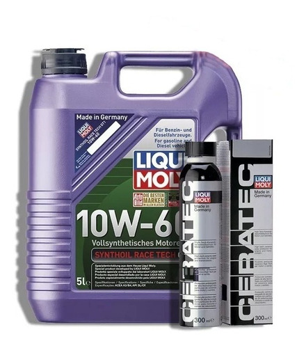 Aceite Liqui Moly 10w60 Synthoil Y Ceratec Promo Repuestos Floresta