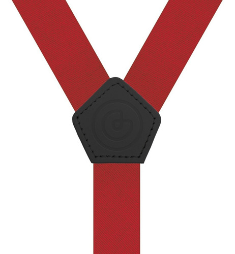 Tirantes Para Hombre Ajustables - Colores - Grin Accs Color Rojo