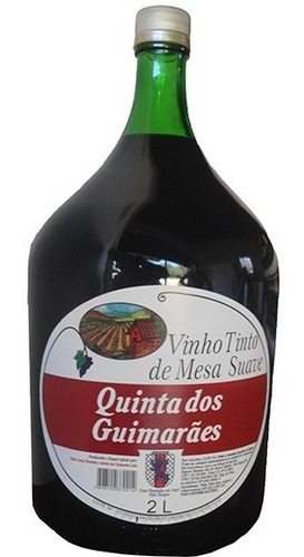 Vinho Tinto Suave Isabel/bordô 2 L - Quinta Dos Guimarães