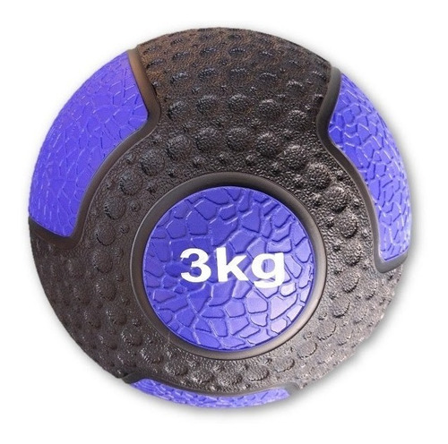 Pelota Medicinal 3 Kg (medicine Ball) 100% Caucho;con Pique