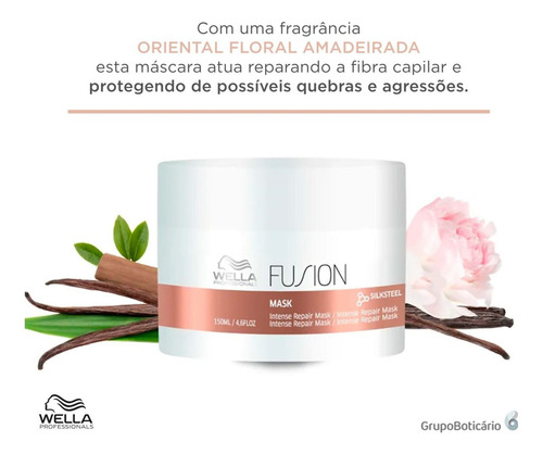 Máscara Capilar Reconstrutora Wella Fusion - 500ml