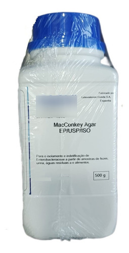 Agar Mac Conkey Desidratado Frasco Com 500gr -