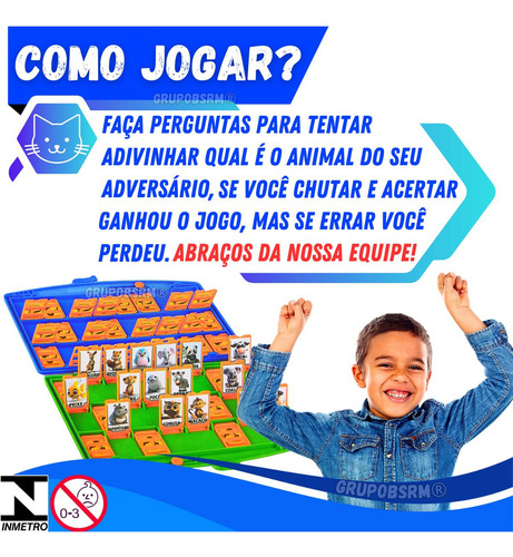 Grupobsrm Pais & Filhos Kit 2 Jogos De Tabuleiro e Cartas Pensa Rápido