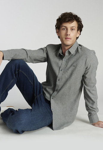 Camisa Jack Avant-garde Negro Fw25 Newman