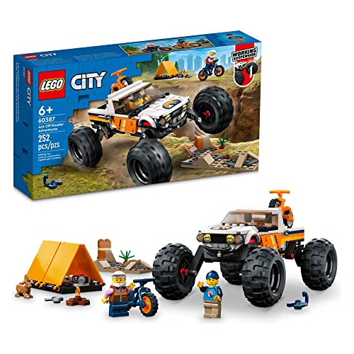 Set De Acampada Lego City Para Todoterreno, Tamaño 4x4, 6038